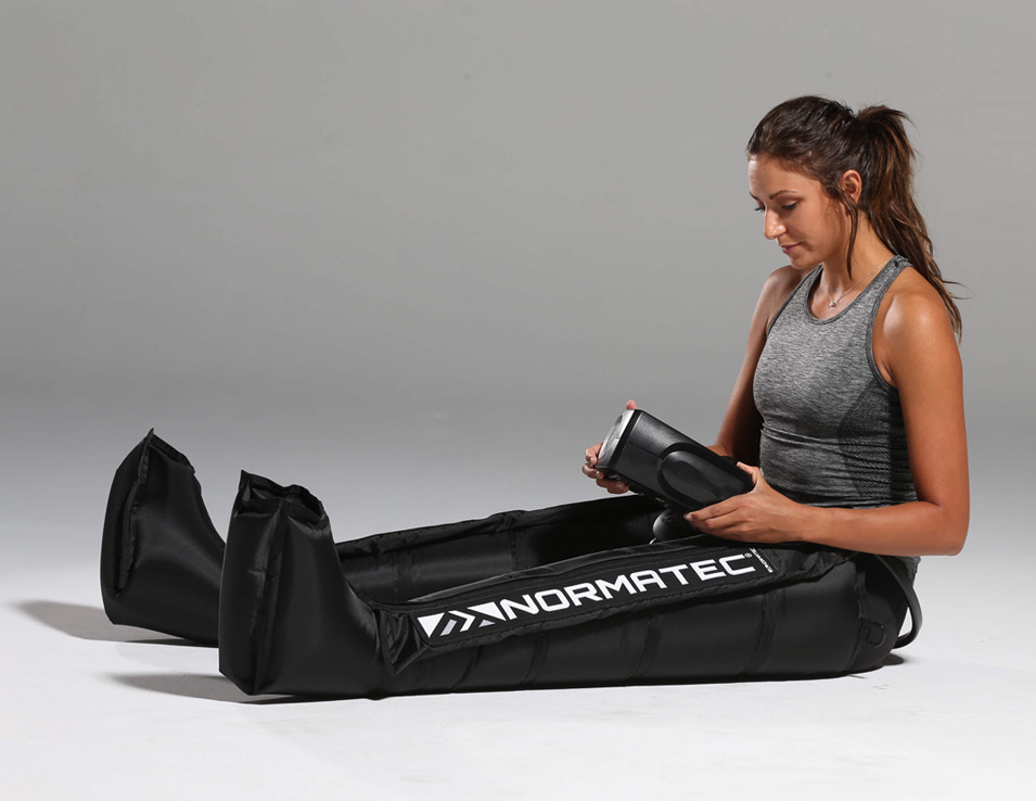 Normatec boots RH Strength and Conditioning